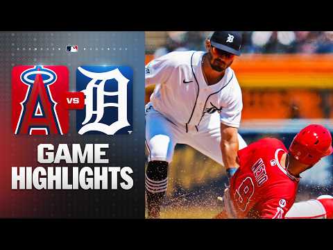 MLB LA에인절스 7-1 디트로이트 하이라이트