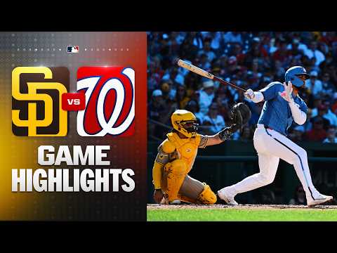 MLB 샌디에이고 4-9 워싱턴 하이라이트