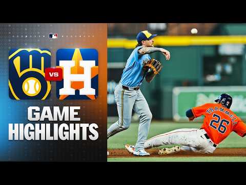 MLB 밀워키 5-4 휴스턴 하이라이트