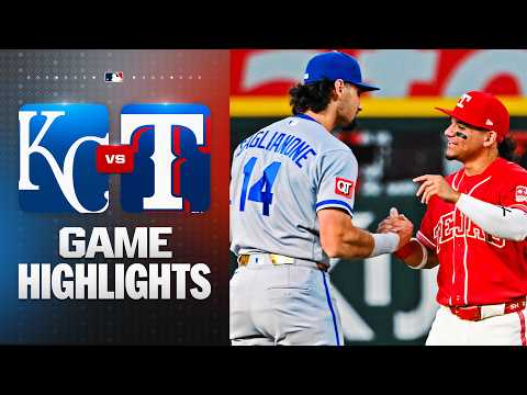 MLB 캔자스시티 1-9 텍사스 하이라이트