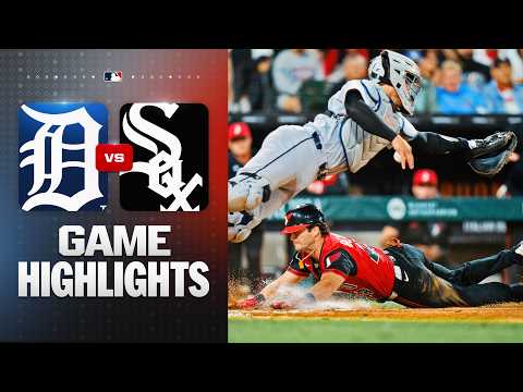 MLB 디트로이트 3-4 시카고 화이트삭스 하이라이트