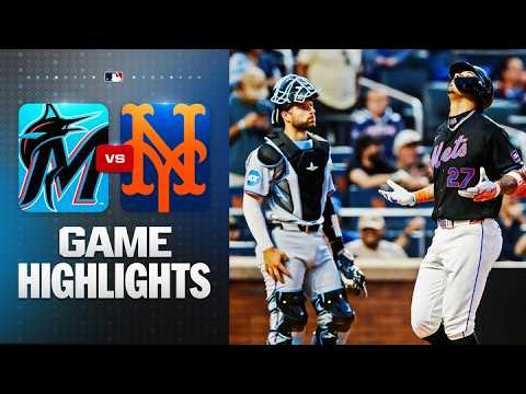 MLB 마이애미 7-9 뉴욕 메츠 하이라이트
