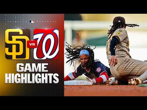 MLB 샌디에이고 7-5 워싱턴 하이라이트