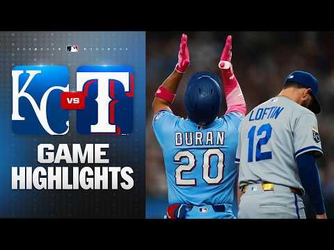 MLB 캔자스시티 3-6 텍사스 하이라이트