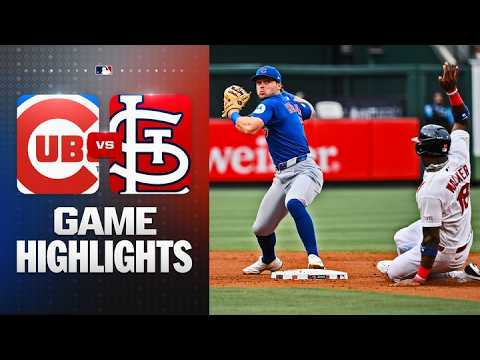 MLB 시카고 컵스 1-5 St. 루이스 하이라이트