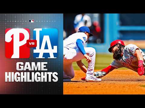 MLB 필라델피아 1-9 LA다저스 하이라이트