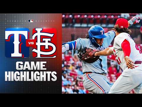 MLB 텍사스 2-1 St. 루이스 하이라이트