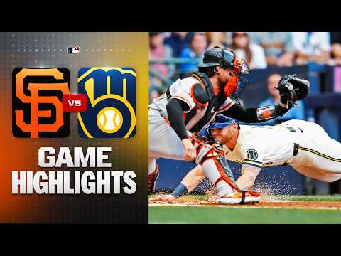 MLB 샌프란시스코 2-16 밀워키 하이라이트