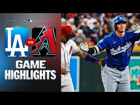 MLB LA다저스 1-4 애리조나 하이라이트