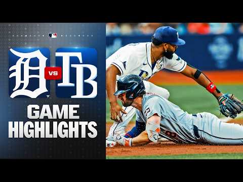 MLB 디트로이트 8-0 탬파베이 하이라이트