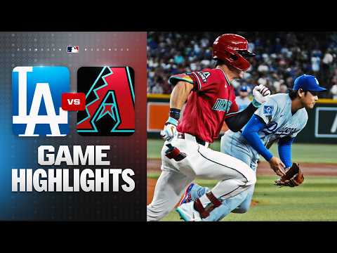 MLB LA다저스 7-0 애리조나 하이라이트