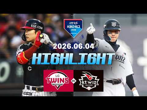 KBO LG 트윈스 7-5 KT 위즈 하이라이트