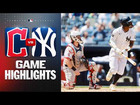 MLB 클리블랜드 가디언스 1-2 뉴욕양키스 하이라이트