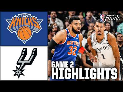 NBA final 2차전 (2)뉴욕 105-104 샌안토니오(0) 하이라이트