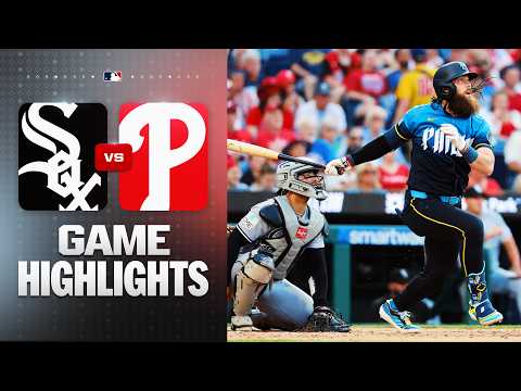 MLB 시카고 화이트삭스 6-8 필라델피아 하이라이트