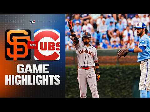 MLB 샌프란시스코 18-3 시카고 컵스 하이라이트