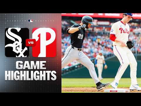 MLB 시카고 화이트삭스 6-3 필라델피아 하이라이트