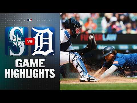 MLB 시애틀 4-0 디트로이트 하이라이트
