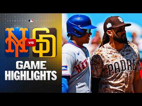 MLB 뉴욕 메츠 7-3 샌디에이고 하이라이트