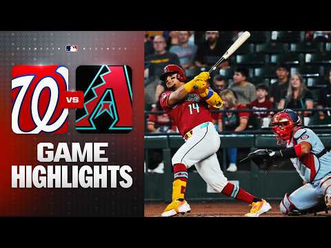 MLB 워싱턴 1-5 애리조나 하이라이트