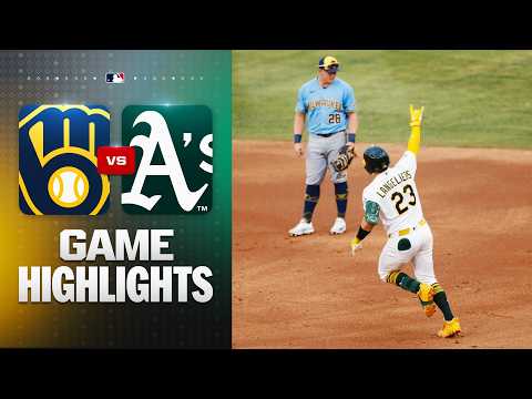 MLB 밀워키 15-14 애슬레틱스 하이라이트