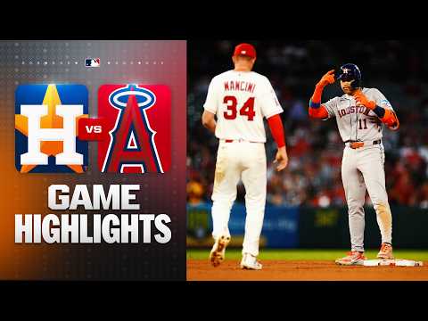 MLB 휴스턴 5-4 LA에인절스 하이라이트