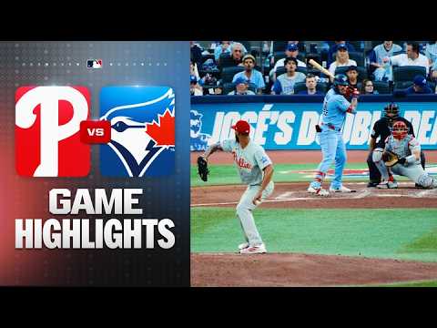 MLB 필라델피아 5-2 토론토 하이라이트