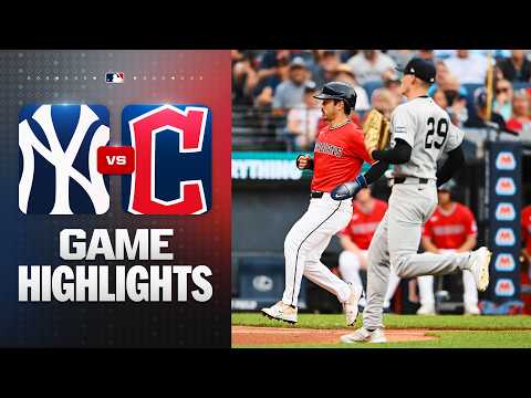 MLB 뉴욕양키스 7-5 클리블랜드 가디언스 하이라이트