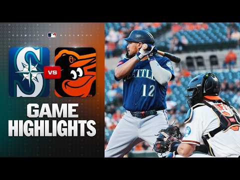 MLB 시애틀 6-3 볼티모어 하이라이트