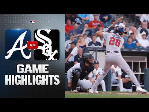 MLB 애틀랜타 5-6 시카고 화이트삭스 하이라이트