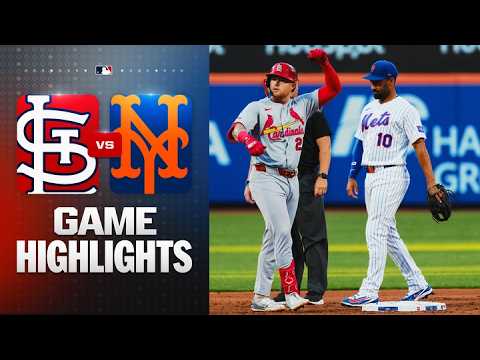 MLB St. 루이스 7-0 뉴욕 메츠 하이라이트