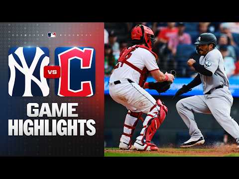 MLB 뉴욕양키스 3-2 클리블랜드 가디언스 하이라이트