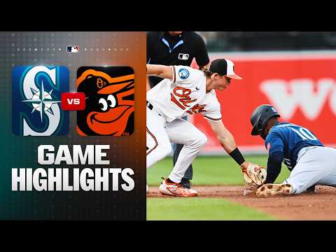 MLB 시애틀 6-5 볼티모어 하이라이트