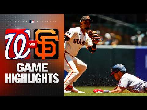 MLB 워싱턴 10-11 샌프란시스코 하이라이트