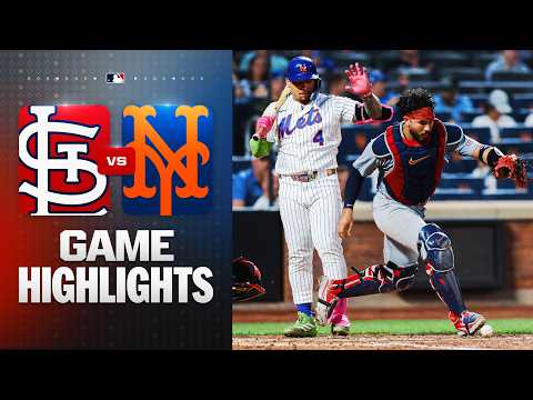 MLB St. 루이스 9-2 뉴욕 메츠 하이라이트