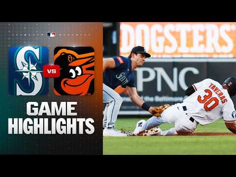 MLB 시애틀 2-7 볼티모어 하이라이트