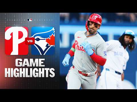 MLB 필라델피아 7-4 토론토 하이라이트