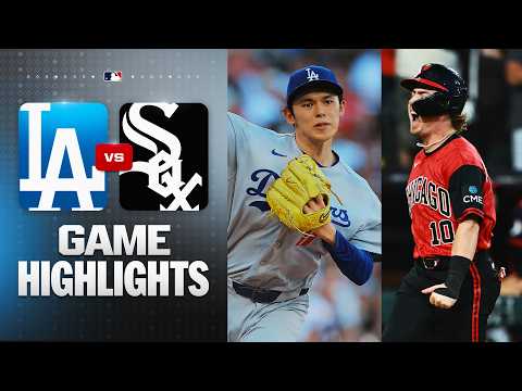 MLB LA다저스 2-8 시카고 화이트삭스 하이라이트