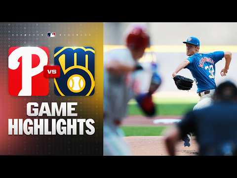 MLB 필라델피아 0-6 밀워키 하이라이트