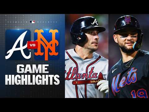 MLB 애틀랜타 5-7 뉴욕 메츠 하이라이트