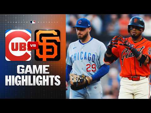MLB 시카고 컵스 5-1 샌프란시스코 하이라이트