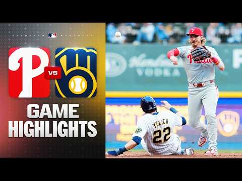 MLB 필라델피아 9-8 밀워키 하이라이트