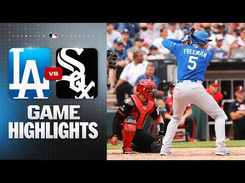 MLB LA다저스 7-1 시카고 화이트삭스 하이라이트