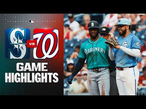 MLB 시애틀 3-8 워싱턴 하이라이트