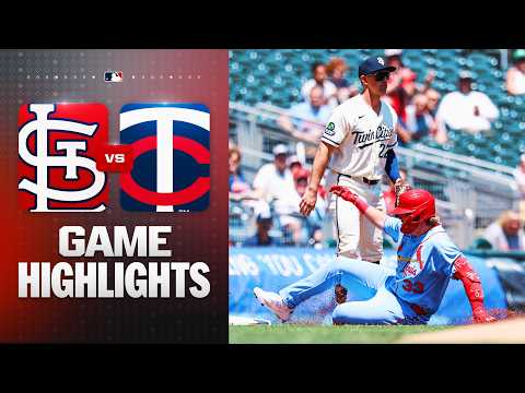 MLB St. 루이스 9-6 미네소타 하이라이트