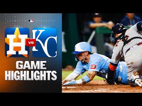MLB 휴스턴 8-7 캔자스시티 하이라이트