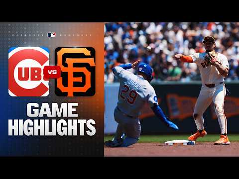 MLB 시카고 컵스 1-5 샌프란시스코 하이라이트