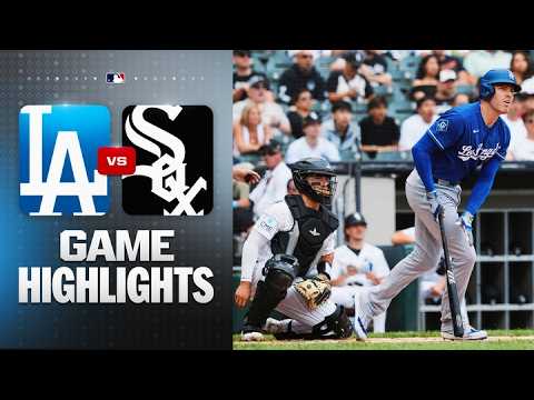 MLB LA다저스 4-6 시카고 화이트삭스 하이라이트
