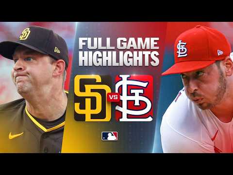 MLB 샌디에이고 2-3 St. 루이스 하이라이트