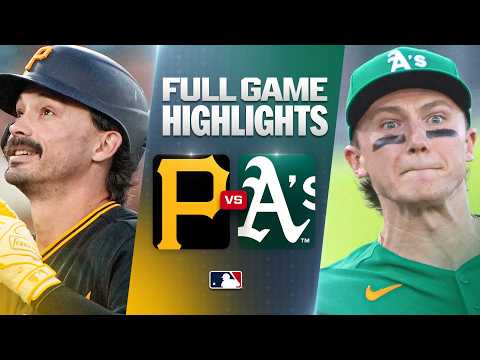 MLB 피츠버그 6-5 애슬레틱스 하이라이트